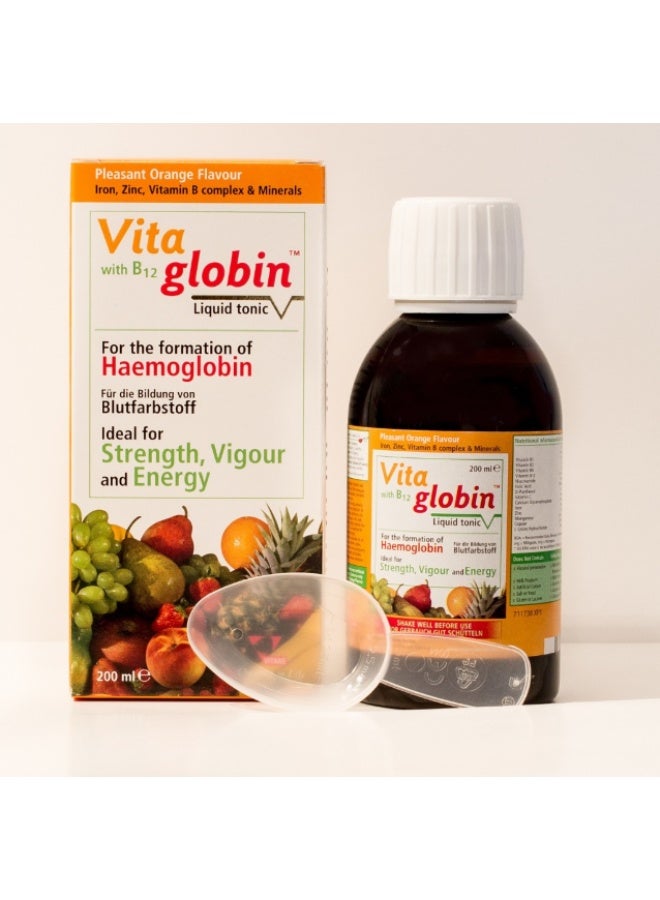 شراب فيتاجلوبين السائل 200 مل